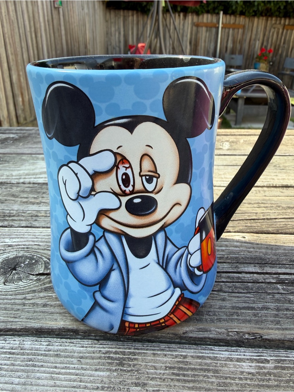 Disney Parks "Some Mornings Are Rough" Mickey Mouse Coffee Mug